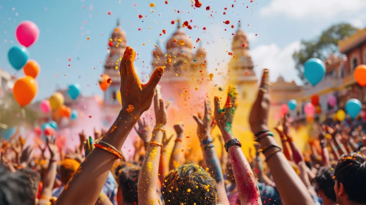 A burst of Holi festival colours — can OCI holders vote in India, electoral rights explained