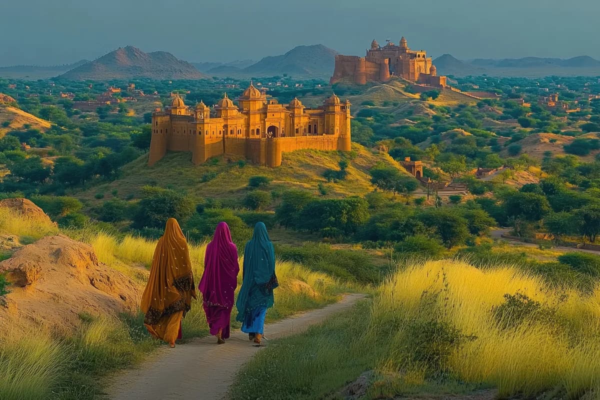 Mandawa fort in Rajasthan — OCI linking checklist before you fly from the UK